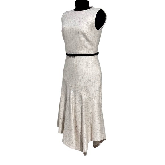 Nordstrom Classiques Entier Asymmetric Mermaid Sheath Dress Size 4‎ Retail $279 - Picture 3 of 10